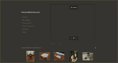 Desktop Screenshot of precisionworkshop.com